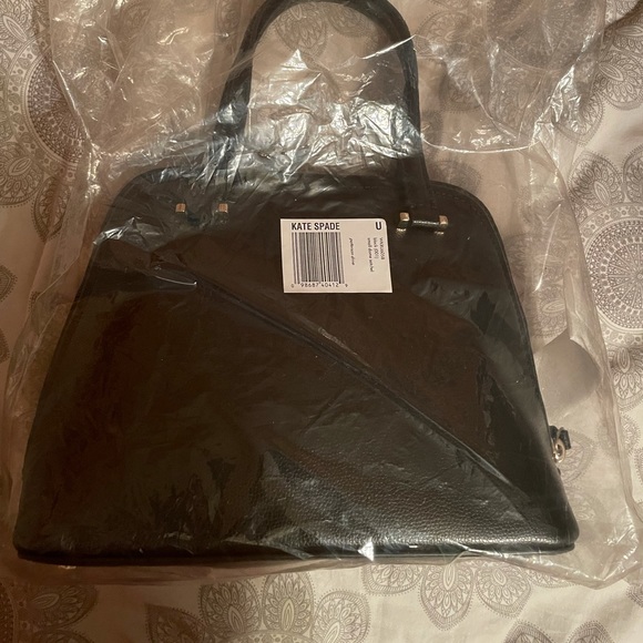 Kate Spade Black Small Dome Satchel crossbody - Picture 5 of 11